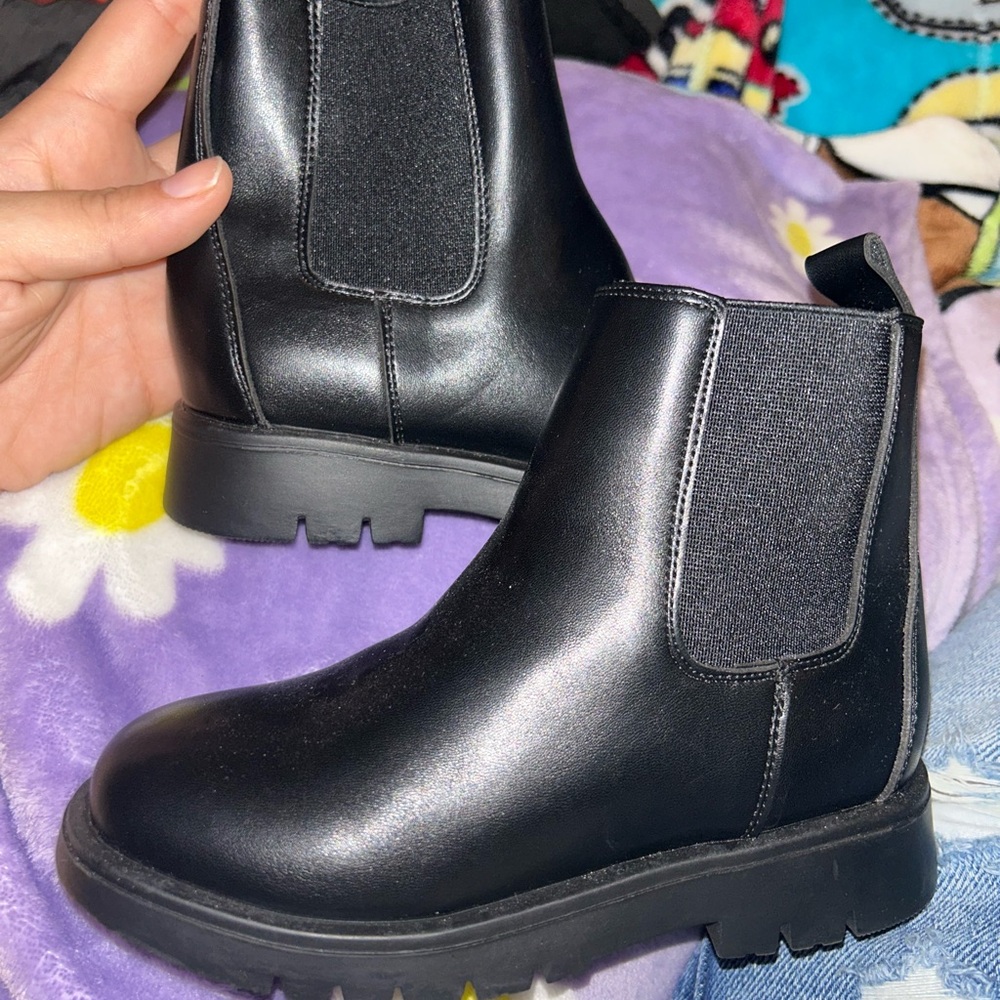 GAP Kids Black Ankle Boots